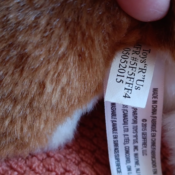 Plush bamby big bamby 16.5" × 8.5"×10.5" - Picture 4 of 5